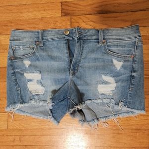 Distressed American Eagle shorts